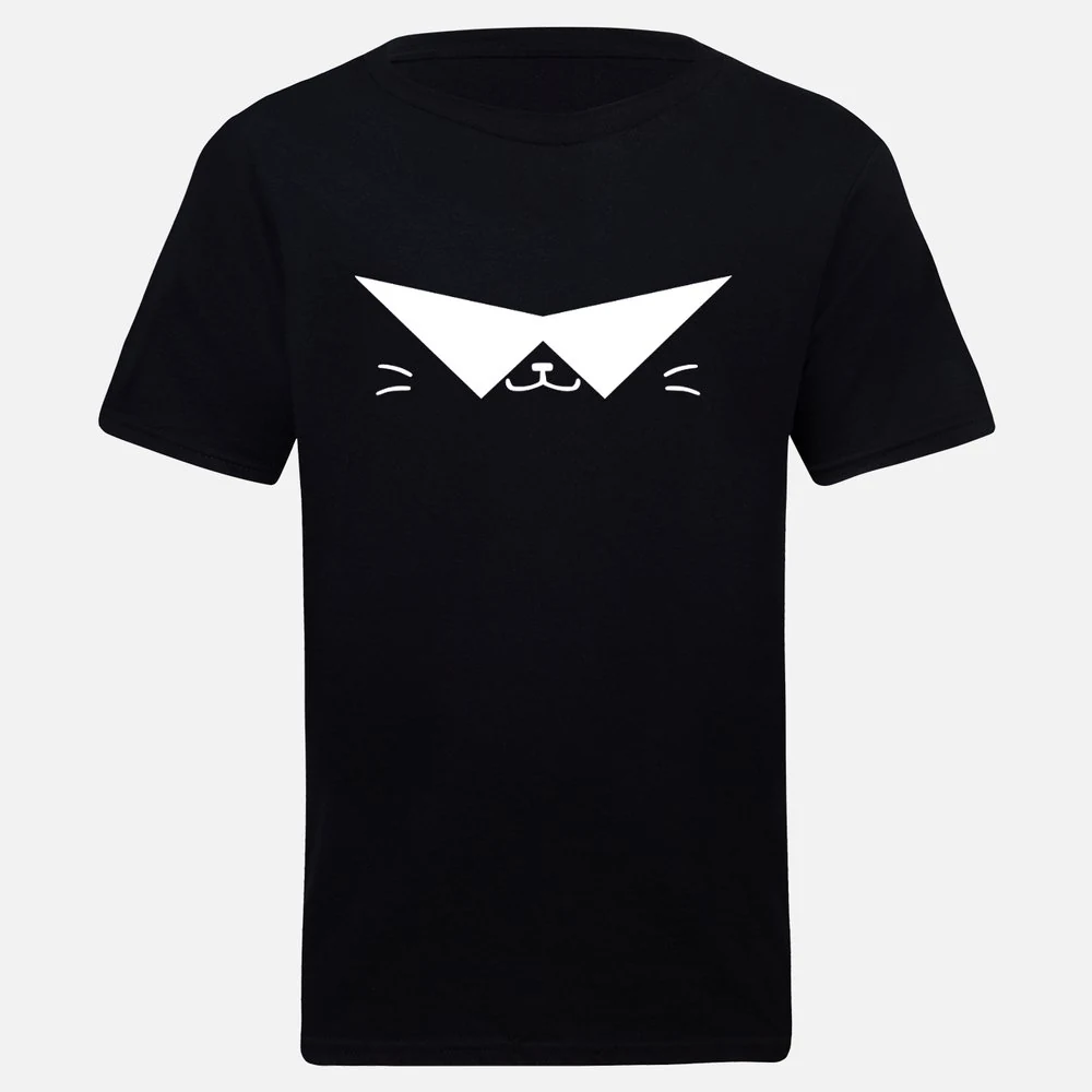 Black Sealed shirt with the white glasses mascot.